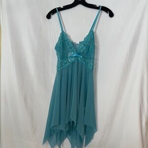 Avidlove Aqua Sheer Babydoll Chemise